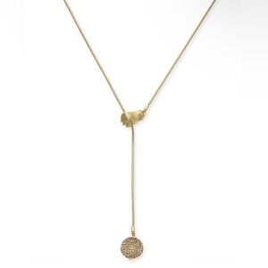 KATE SPADE CAT LARIAT NECKLACE